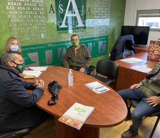 ASAJA Soria traslada a VOX Soria sus preocupaciones ante la próxima negociación de la nueva PAC