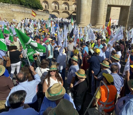 ASAJA Soria se sumó a la protesta del campo español ante los ministros de la Unión Europea en Córdoba