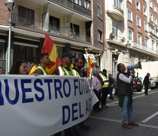 ASAJA Soria, presente en la manifestación contra la gestión de la CHD