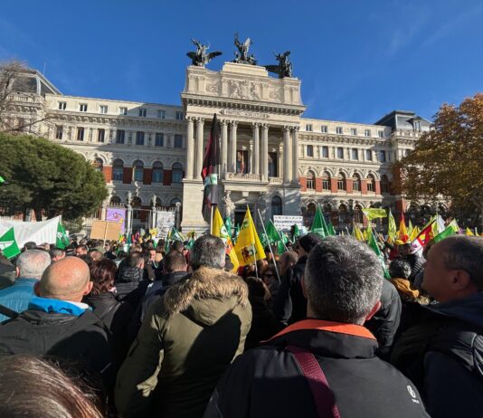 CONCENTRACIÓN EN DEFENSA DEL CAMPO EN MADRID