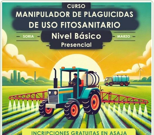 CURSOS DE MANIPULADOR DE PLAGUICIDAS DE USO FITOSANITARIO – NIVEL BÁSICO