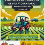 CURSO DE MANIPULADOR DE PLAGUICIDAS DE USO FITOSANITARIO (PUENTE CUALIFICADO)