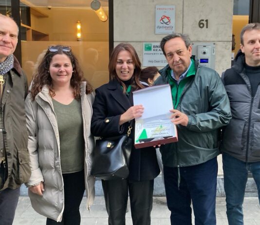 ASAJA Soria entregó en Bruselas el Premio Espiga a los responsables del COPA COGECA