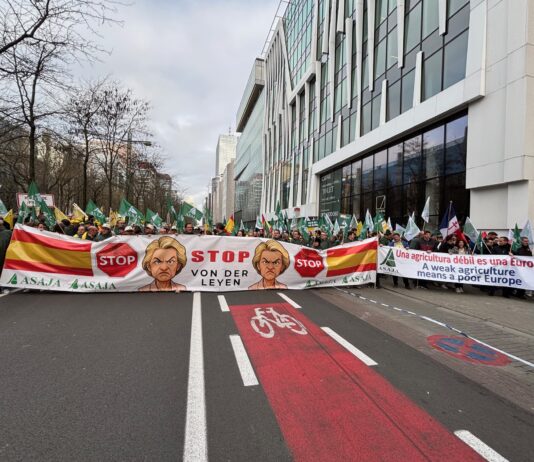 ASAJA PIDE A LA COMISIÓN Y AL CONSEJO QUE RESPETEN LA VOLUNTAD DEL PARLAMENTO EUROPEO Y NO ACTIVEN PROVISIONALMENTE EL ACUERDO UE-MERCOSUR