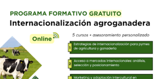 PROGRAMA FORMATIVO GRATUITO. INTERNALIZACIÓN GANADERA