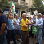 El campo de Castilla y León saldrá a la calle para reclamar ayudas urgentes por la sequía Manifestación por la Sequía en Valladolid