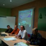 : El salón de actos de ASAJA Peñafiel se llenó al completo para conocer las últimas novedades