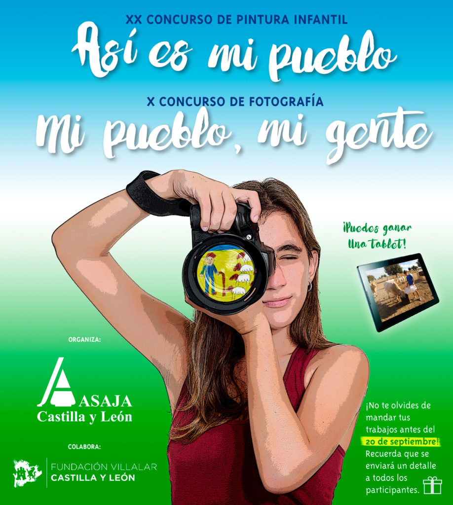 ASAJA convoca sus dos concursos de dibujos y fotos
