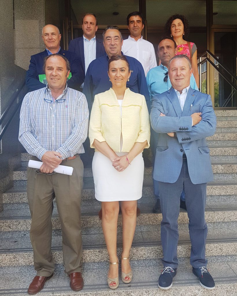 Primera reunión de la delegada del gobierno con la directiva de ASAJA Castilla y León