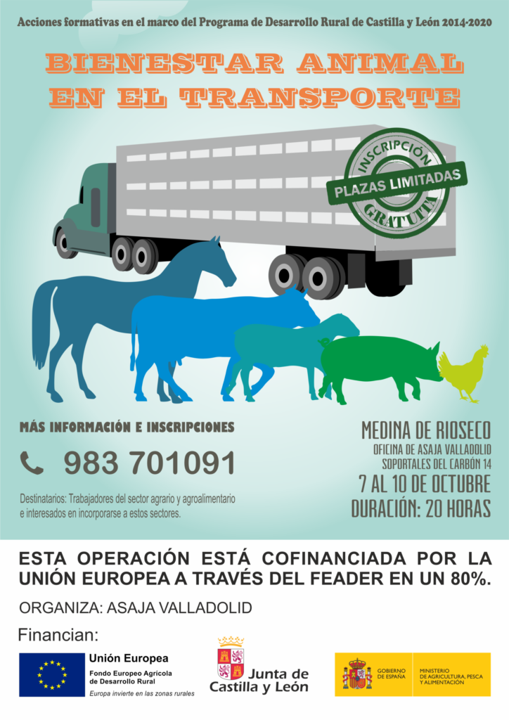 Curso de Bienestar Animal en el Trasporte en Medina de Rioseco