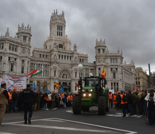 ASAJA, COAG y UPA anuncian una tractorada por el centro de Madrid el próximo lunes 26 de febrero