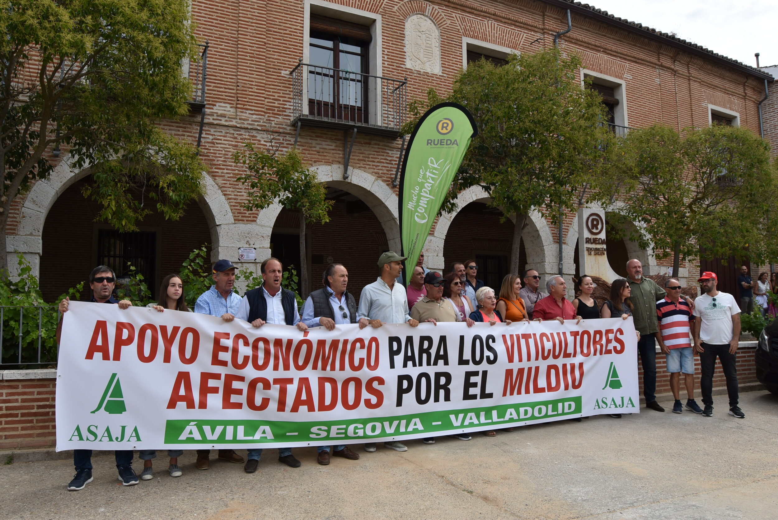 ASAJA continua su lucha por conseguir apoyo económico para los afectados por el mildiu en toda la provincia