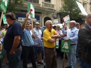 Manifestación por la Sequía en Valladolid