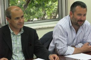 Donaciano Dujo y José Antonio Turrado