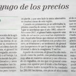Bajo el yugo de los precios Bajo el yugo de los precios
