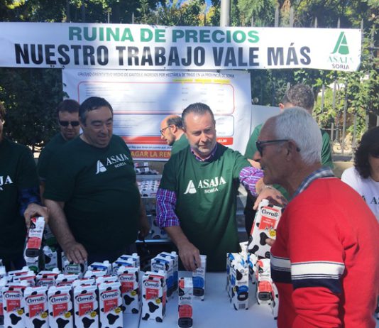 Semana de movilizaciones de ASAJA-Soria en demanda de precios justos para el sector Semana de movilizaciones de ASAJA-Soria en demanda de precios justos para el sector