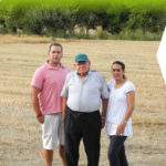 Familia Santamaría, agricultores de Villandiego, Burgos Familia Santamaría