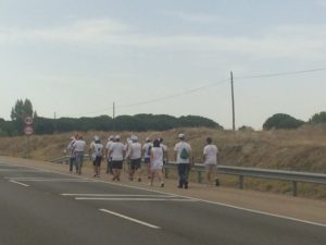 Marcha blanca 07. Mojados - Olmedo