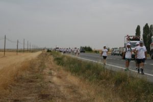 Marcha blanca 08. San Cristobal de la Vega - Adanero