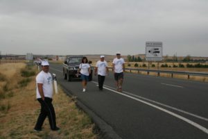 Marcha blanca 08. San Cristobal de la Vega - Adanero