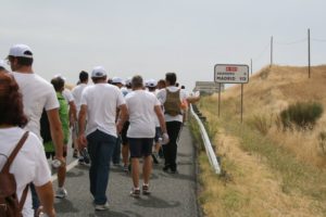 Marcha blanca 08. San Cristobal de la Vega - Adanero