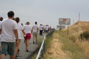 Marcha blanca 08. San Cristobal de la Vega - Adanero