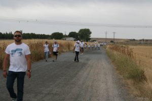 Marcha blanca 08. San Cristobal de la Vega - Adanero