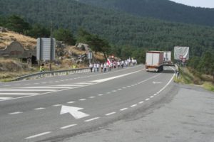 Marcha blanca 10. San Rafael - Guadarrama