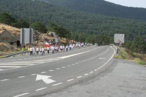 Marcha blanca 10. San Rafael - Guadarrama