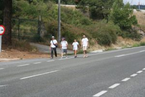Marcha blanca 10. San Rafael - Guadarrama