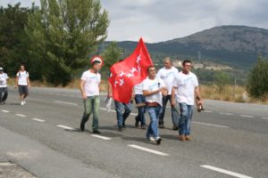 Marcha blanca 10. San Rafael - Guadarrama