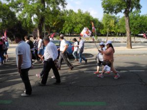 Marcha blanca 12. Madrid