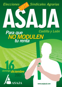 Cartel ASAJA Castilla y León