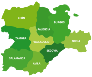 Mapa Castilla y León