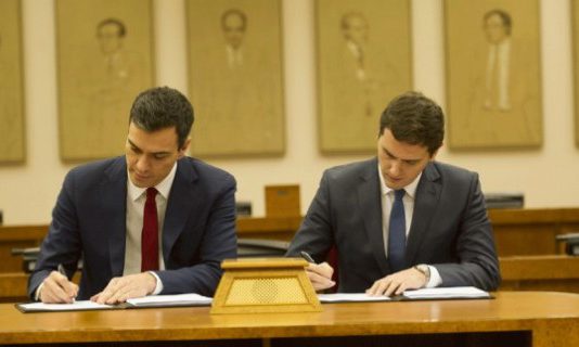 El acuerdo PSOE y Ciudadanos pasa de largo por el sector agrario El acuerdo PSOE y Ciudadanos pasa de largo por el sector agrario