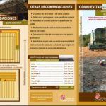 Campaña para evitar el riesgo de incendios forestales por cosechadoras