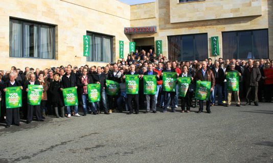 ASAJA hace un llamamiento al voto en la última jornada de la campaña electoral agraria ASAJA hace un llamamiento al voto en la última jornada de la campaña electoral agraria