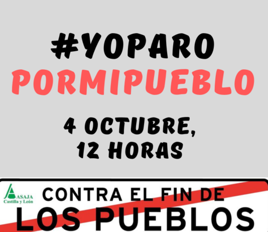 ASAJA Castilla y León secunda el paro de mañana para defender los intereses de la España vaciada