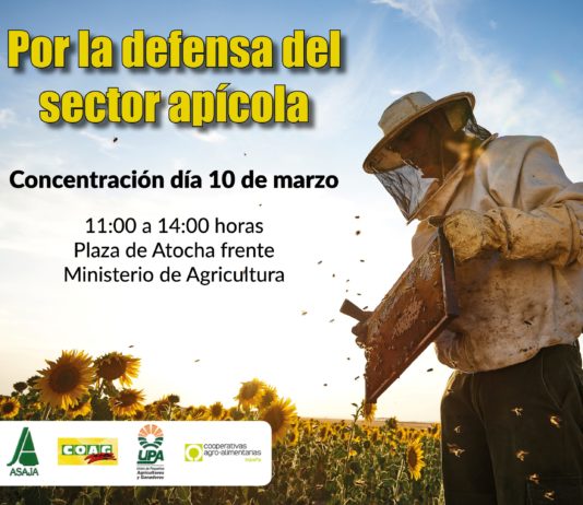 Los apicultores de toda España se manifestarán en Madrid el próximo lunes 10 de marzo