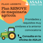 Ya se puede solicitar el Plan Renove de maquinaria agrícola