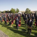 Acto de homenaje a todas las víctimas de la Covid-19 en Castilla y León