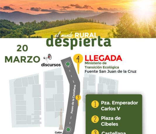 El 20M Rural prevé reunir a más de 200.000 personas para reivindicar un futuro para el campo
