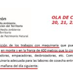 Alarma por riesgo de incendios en Castilla y León: Limitaciones en la cosecha en vigor del 20 al 24 de julio