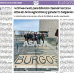 BURGOS: Pedimos tu voto para defender con más fuerza los intereses de los agricultores y ganaderos burgaleses