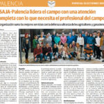 ASAJA Palencia lidera el campo con una atención completa a los profesionales de la agricultura y ganadería