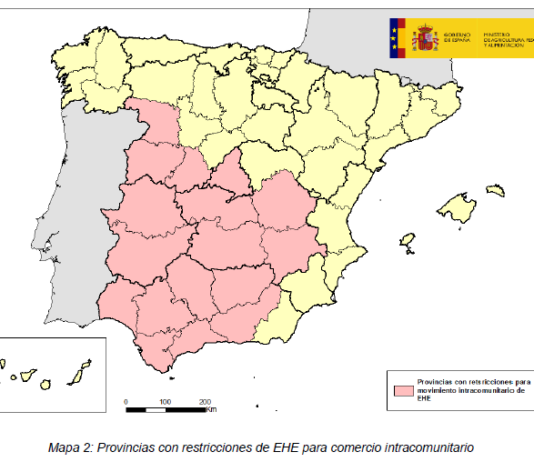 ASAJA critica la falta de interlocución y de capacidad de reacción de la Consejería ante la eclosión de la Enfermedad Hemorrágica Epizoótica