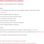 Módulo ganadero: actualización para identificar individualmente a los corderos en movimientos entre cebaderos