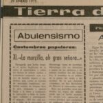 1995: La morcilla en la matanza tradicional