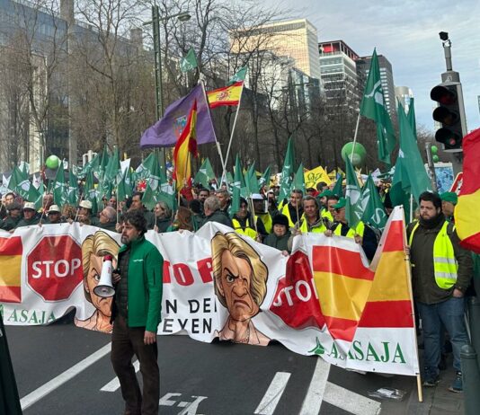 ASAJA pide a la Comisión y al Consejo que respeten la voluntad del Parlamento Europeo y no activen provisionalmente el acuerdo UE-MERCOSUR