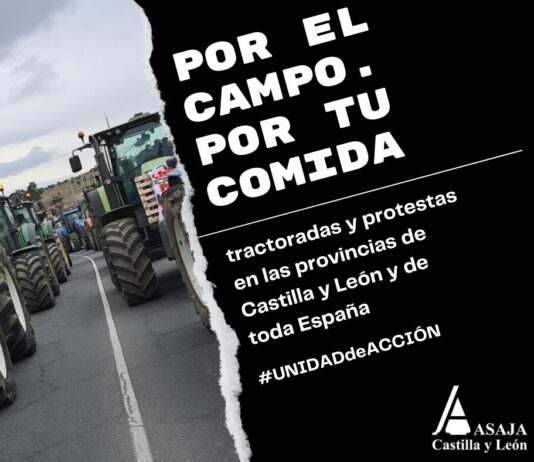 Comienza la semana clave de la movilización del campo español, con actos en las provincias de Castilla y León